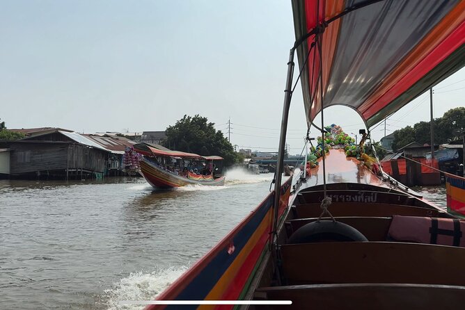 2-Hour Bangkok Canal Tour: Longtail Boat Experience - Getting to Tha Chang Pier and how the timing usually lines up