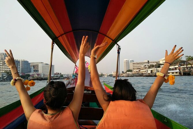 2-hour SUNSET Canal Tour + FOODS Tasting with Tour Guide - A 2-hour sunset canal tour that actually gives you Bangkok angles