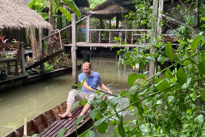 3hr Sunset Canal Cruise & Stop at Biggest Buddha (fully guided) - The route plan: from Wutthakat pier to Thon Buri side stops