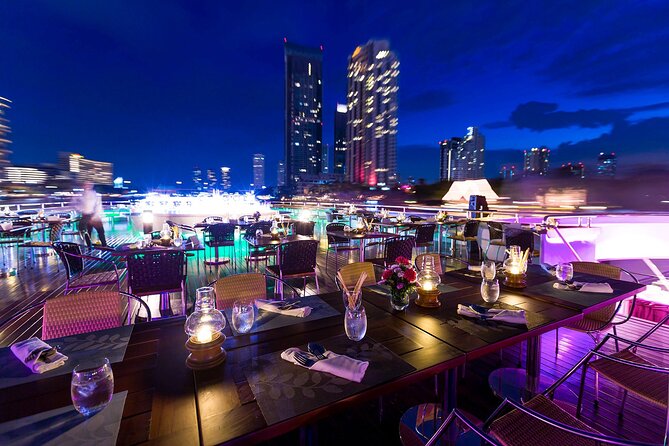 5 Star Luxury Bangkok Dinner Cruise On Wonderful Pearl Cruise - What You See on the Cruise: Bridges and Temple Lighting