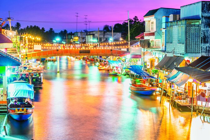 Amphawa Boat Ride & Railway Market: Multi-Lang Private Tour - Amphawa Floating Market, Old Shophouses Along the Canal