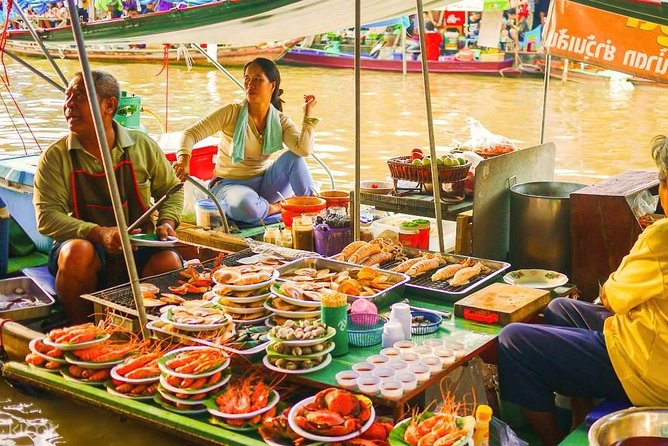 Amphawa Floating Market Tour with Maeklong Railway Market (SHA Plus) - Maeklong Railway Market, watching the market adjust for the train