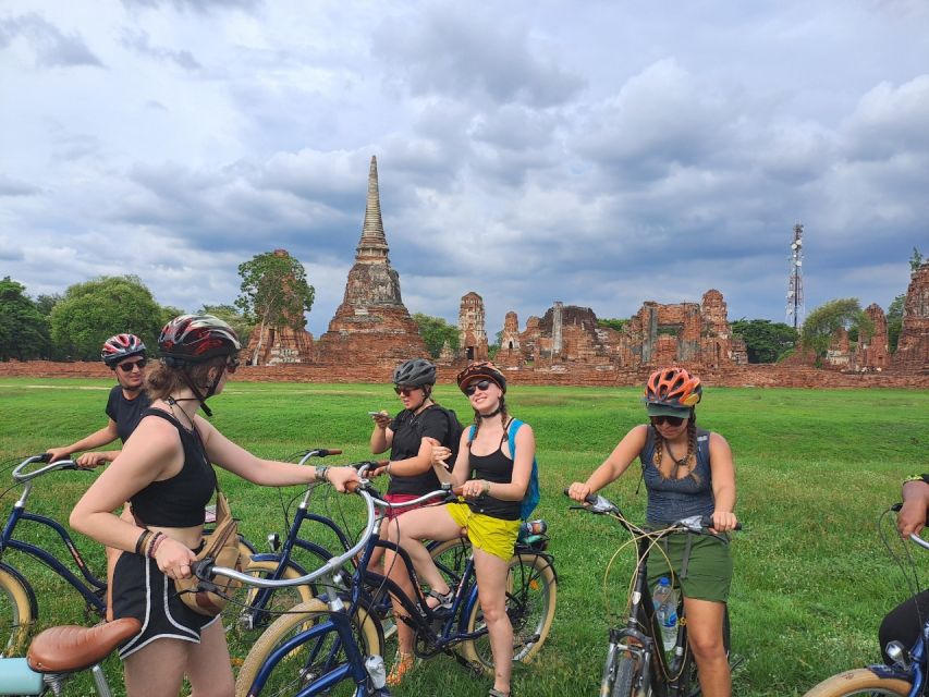 Ayutthaya City and Historical Park Bike Tour - Local Neighborhood Cycling, Roti Sai Mai, and Market Life