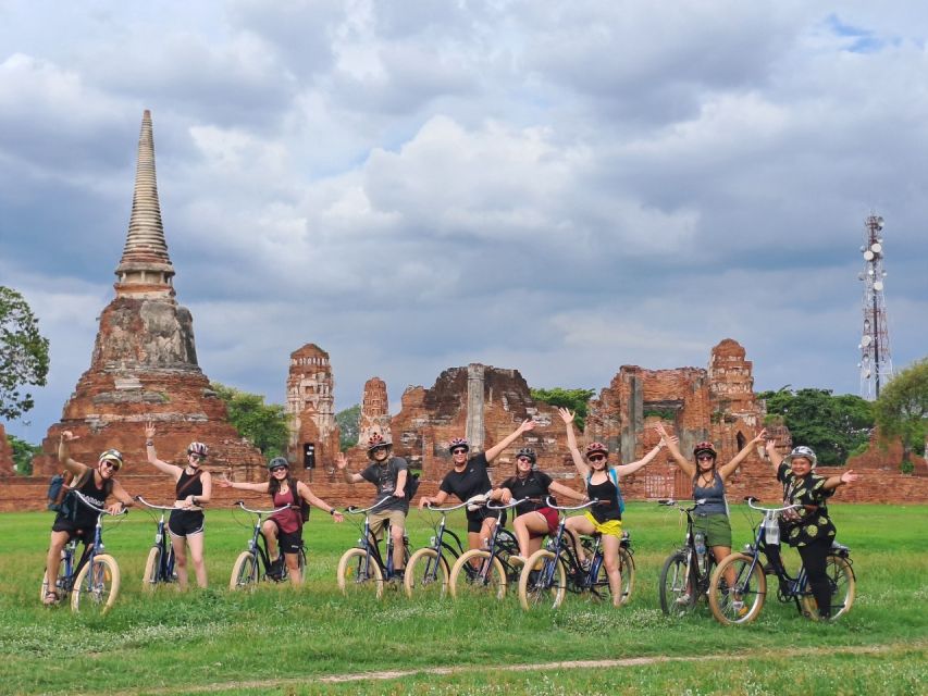 Ayutthaya City and Historical Park Bike Tour - Somdet Phra Srinakarinda Park and Chedi Phra Si Suriyothai