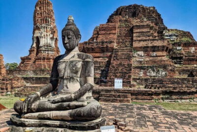 Ayutthaya Glittering from Bangkok with Heritage Sunset Cruise