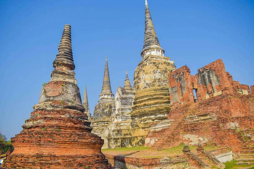 Ayutthaya Historical Park - Full-Day Private Temple Tour - Wat Phra Si Sanphet: the former royal temple and its three stupas
