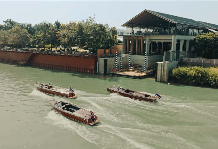 Ayutthaya: Luxury Hacker Craft Boat Cruise Temple sightsee - 45 minutes on the water: your fastest route through Ayutthaya’s highlights