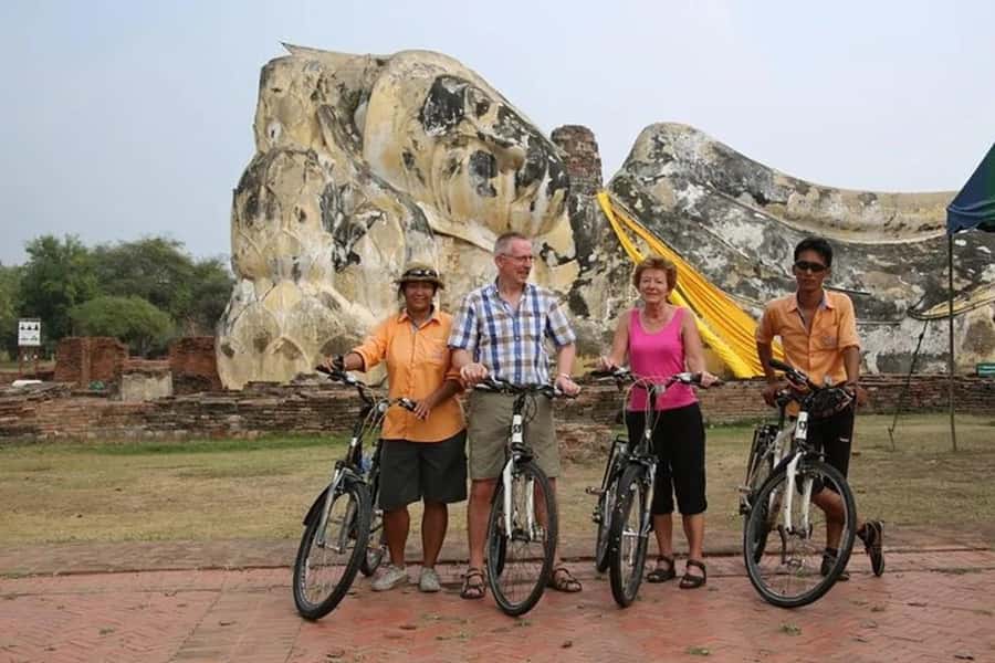 Ayutthaya: Sunset Bike Tour and Scenic Boat Ride - Getting there in Bangkok, plus the Froggy Tuk Tuk switch-up