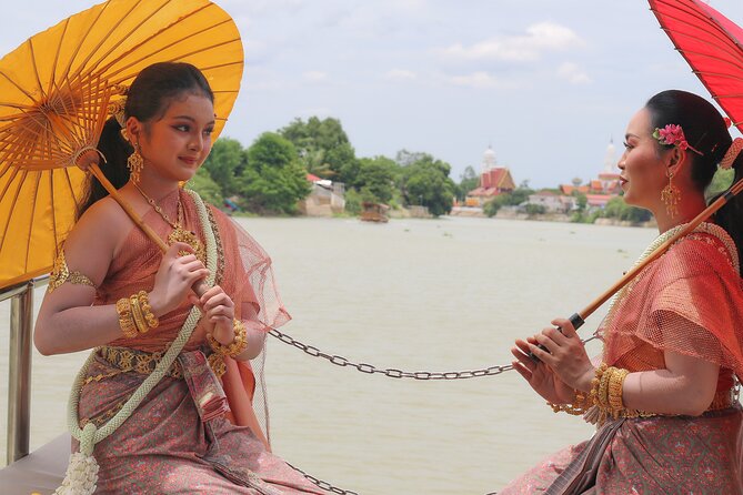 Ayutthaya Sunset Discovery, Boat Ride, Iconic Spots, Local Market - Wat Yai Chai Mongkol: the towering chedi and that quiet garden pace