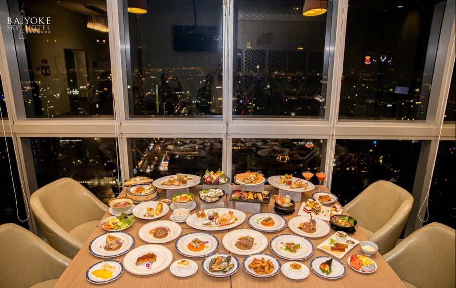 Baiyoke 82nd Floor Crystal Grill Buffet & Observation Deck - A practical flow for the day (without rushing your meal)