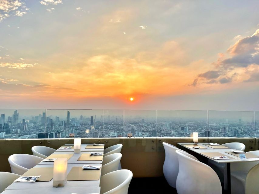 Baiyoke Tower Balcony Buffet & Observation Deck 81st Floor - What the 81st-floor Balcony view actually gives you