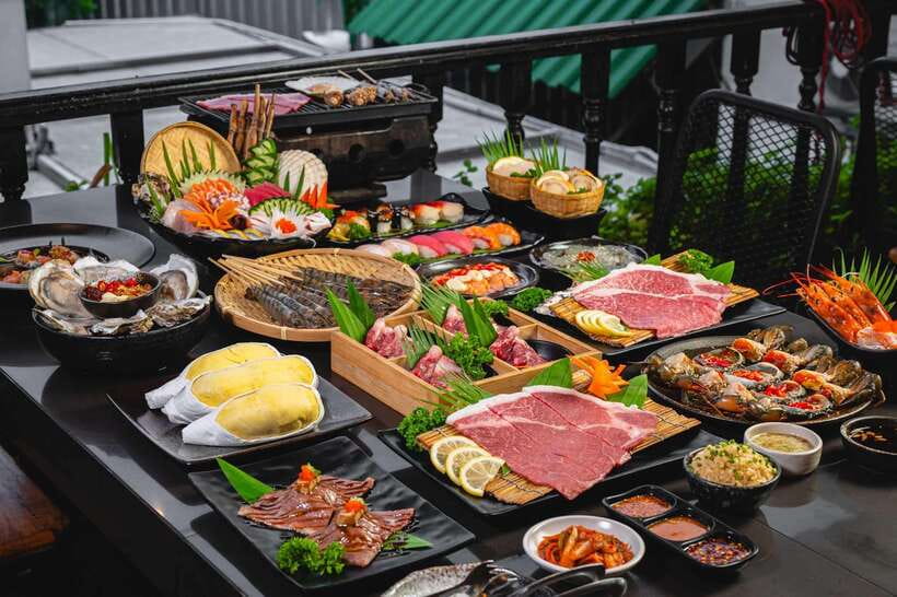 Bangkok: About Beef Lava Grill Buffet Package - Service and the pace of the experience