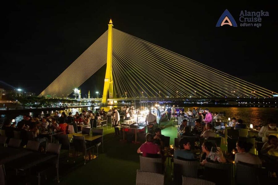 Bangkok: Alangka Chao Phraya River Dinner Cruise - Thai classic dance and music, the part that usually lands