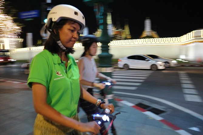 Bangkok at Night by Electric Scooter - Palace lights without palace entry: what to expect from the Grand Palace section