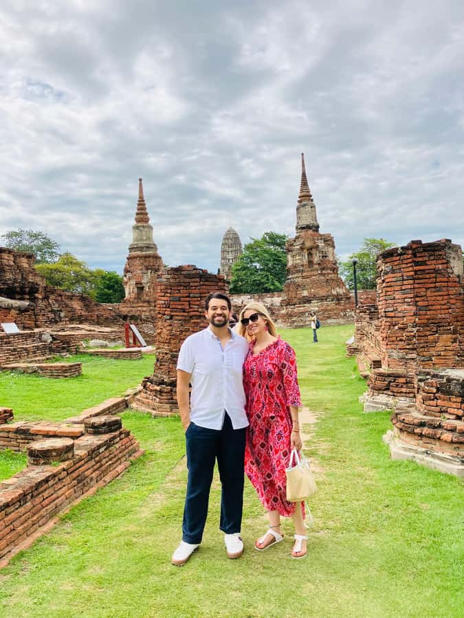 Bangkok: Ayutthaya Ancient Capital, Temples & Summer Palace - Wat Yai Chai Mongkol and Wihan Mongkol Bophit