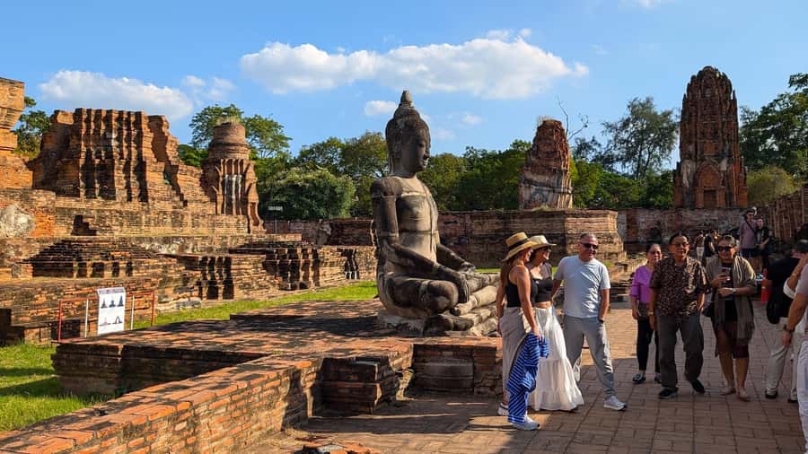 Bangkok: Ayutthaya Day Trip by Private Car with Boat Tour - The river-side temple circuit you’ll see by boat