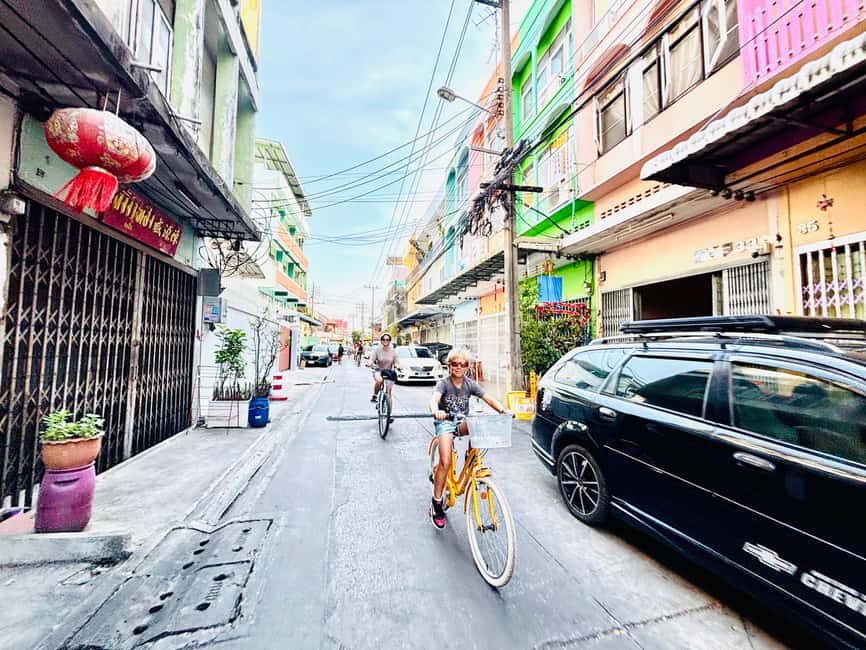Bangkok: Backstreets and Hidden Gems Bike Tour - Food, drinks, and rest breaks that actually help