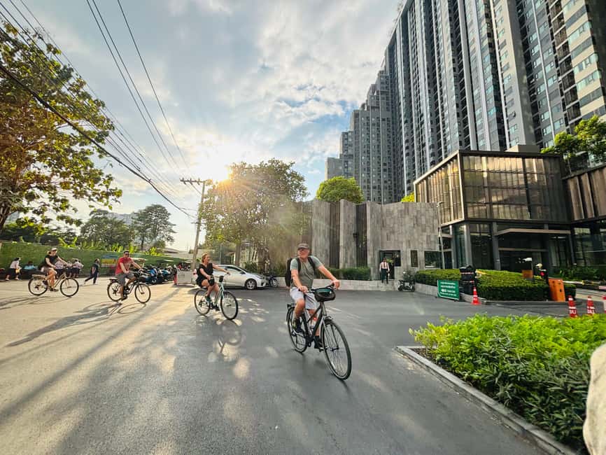 Bangkok: Backstreets and Hidden Gems Bike Tour - Bikes and skill level: what you really need to enjoy the route