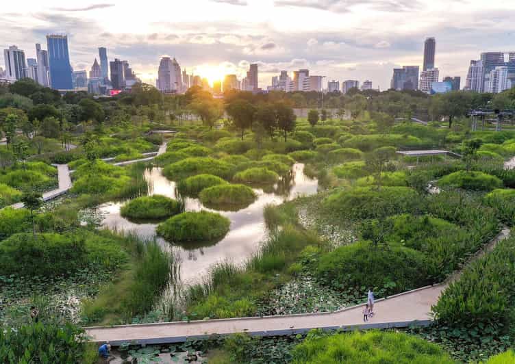 Bangkok Bicycle rental Benjakitti Park - The Bikes: New, Vintage-Look, and Photo-Friendly