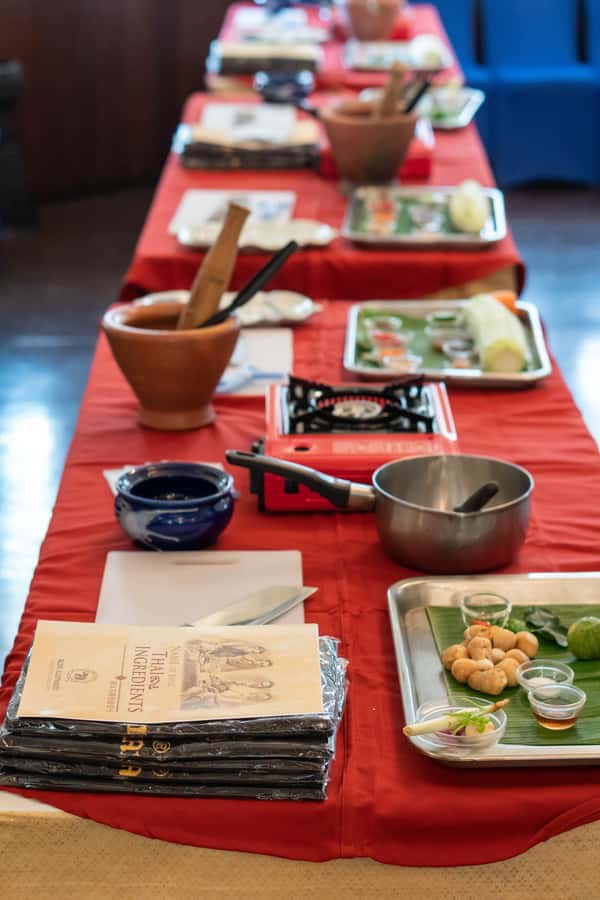 Bangkok: Blue Elephant Thai Cooking Class - Hands-on cooking at your station, wok skills with real guidance