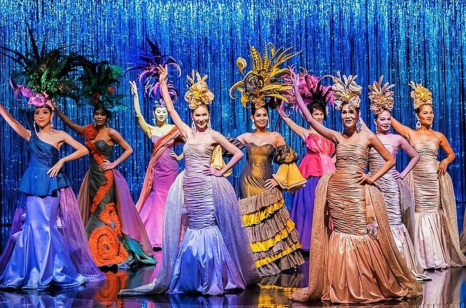 Bangkok Calypso Cabaret Show at Asiatique (Ticket) Thai Ladyboy Show Thailand - Inside the Show: Costumes, Singing, and Professional Energy