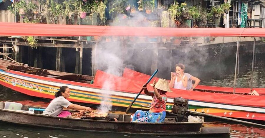 Bangkok: Canal Boat Tour, Big Buddha & Artist's House - The real Bangkok view is from the canals