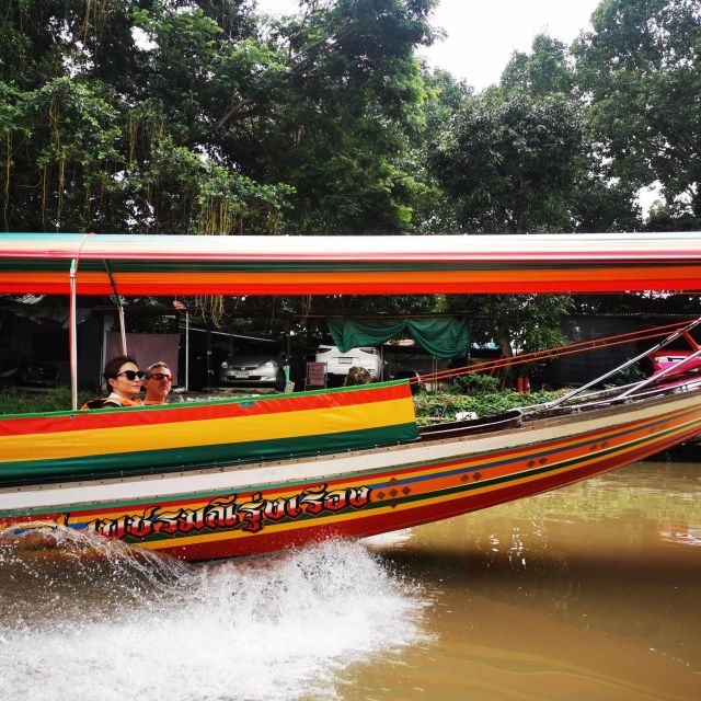 Bangkok: Canal Boat Tour, Big Buddha & Artist's House - Baan Silapin (Artist’s House): art, souvenirs, and fish from the porch