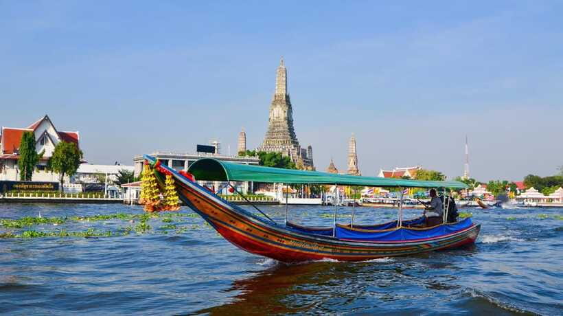Bangkok: Canal Longtail Boat Sightseeing Cruise - Cruising the Chao Phraya River: Grand Palace and Wat Arun From Fresh Angles