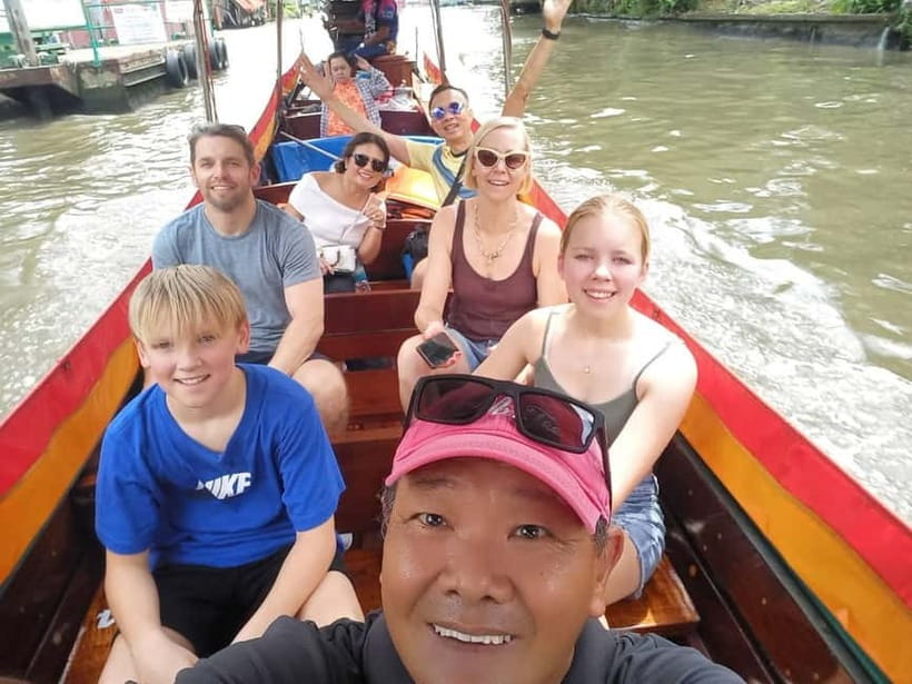 Bangkok: Canal Tour, River Local Life & Wat Arun Guide Visit - Wat Arun: porcelain mosaics up close, then climb for the skyline