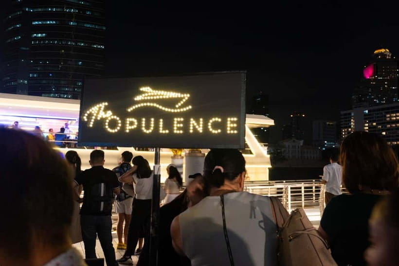 Bangkok: Celebrate New Year Opulence Dinner Cruise - Price and what $180 buys: Buffet, drinks, fireworks, and the full program