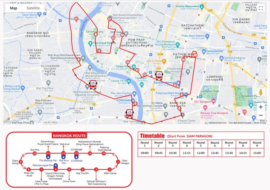 Bangkok: City Sightseeing Hop-On Hop-Off Bus Tour - How the hop-on hop-off loop works, and when to ride it