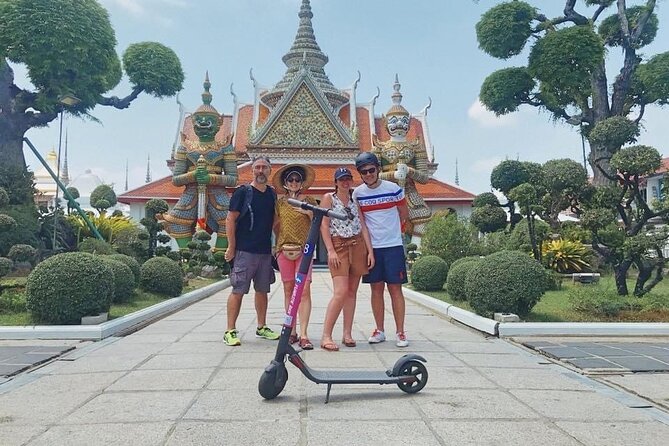 Bangkok Classic E-Scooter &/or Bike Trip - Wat Rakhang, Wat Pho area, and the Grand Palace approach