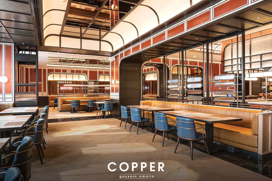 Bangkok: Copper Beyond Buffet Gaysorn Amarin - Desserts and unlimited drinks, planned for a tight 2-hour meal