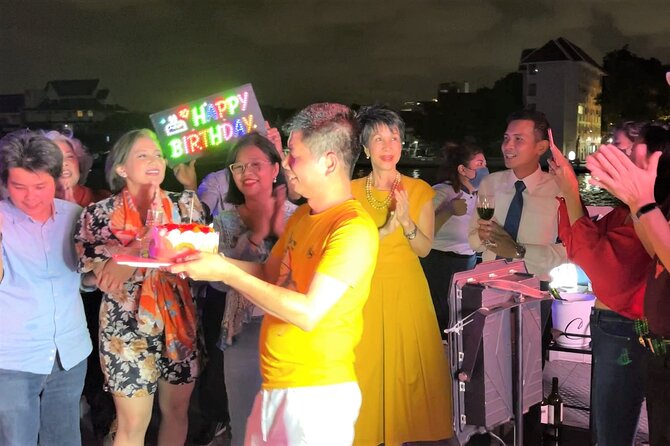 Bangkok Dinner Cruise with Intl Buffet, Live Music & Hotel Pickup - From Icon Siam to the river: how the evening starts