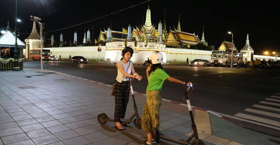 Bangkok: E-Scooter Night Tour with Local Street Food - Key things to know before you go