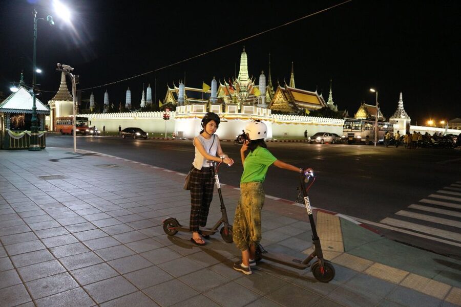 Bangkok: E-Scooter Night Tour with Local Street Food - JP Market and Chinatown: where the food stops feel like the real city