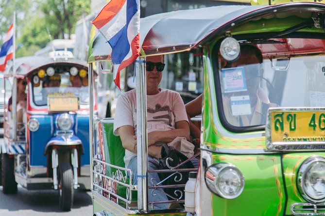 Bangkok Electric Tuk Tuk: Thonburi, Wang Lang & Food Tour - Riverside Café Break: Coffee or Tea With the View