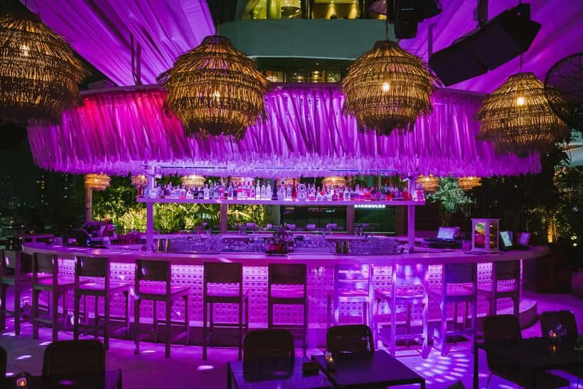 Bangkok: Escape Rooftop Bar at The Emquartier F&B Packages - DJ Sets and Beach-Club Vibes, Without the Intimidation