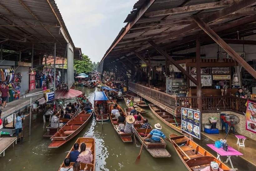 Bangkok: Floating Market & Maeklong Markets Private Transfer - Maeklong Railway Market: The Umbrella Pulldown Scene Up Close