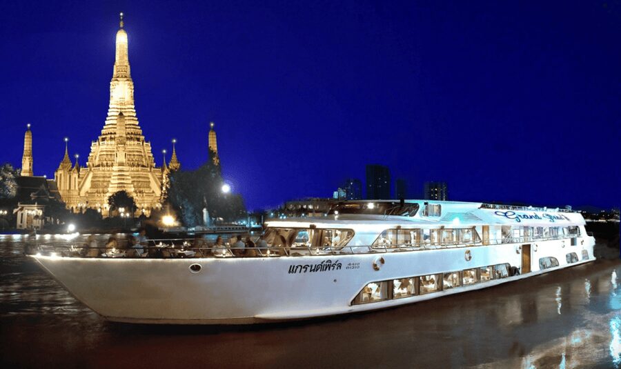 Bangkok: Grand Pearl Dinner Cruise with Hotel Transfer - Value for around $61: what you are really paying for
