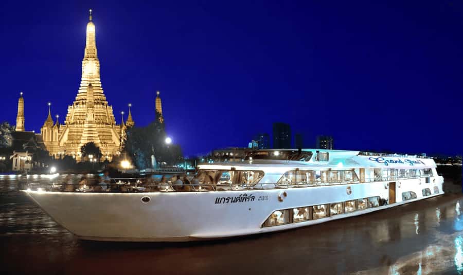 Bangkok: Grand Pearl Dinner Cruise with Hotel Transfer - Check-in, piers, and hotel pickup: how to avoid the stress