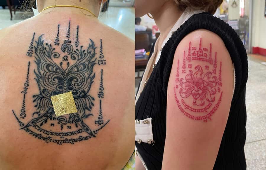 Bangkok: Hand-Poke Tattoo Guide at Wat Bang Phra & Blessing - Key highlights worth knowing