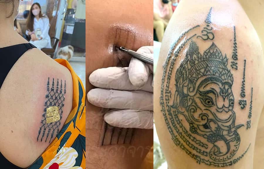 Bangkok: Hand-Poke Tattoo Guide at Wat Bang Phra & Blessing - The hand-poke session: what it is, who performs it, and how you’ll feel