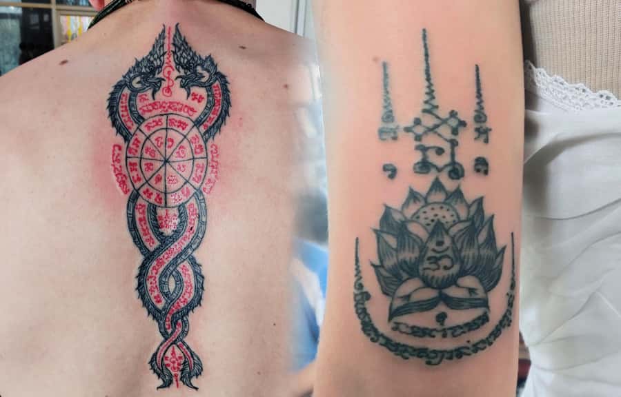 Bangkok: Hand Poked Thai Tattoo Guide at Wat Bang Phra - Key things to know before you go