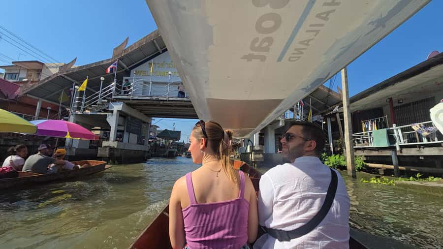 Bangkok: Highlights tour with Grand Palace & Floating Market - Damnoen Saduak Floating Market by long-tail boat: canal life and food time