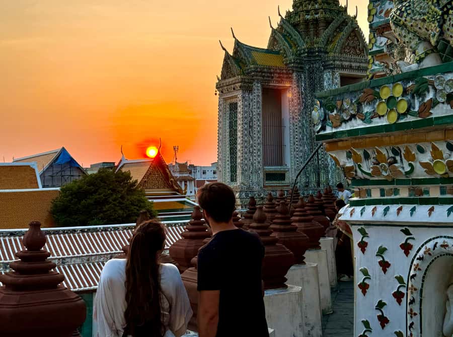 Bangkok: Highlights with Food Tour & Sunset in Wat Arun - Key highlights you’ll feel right away
