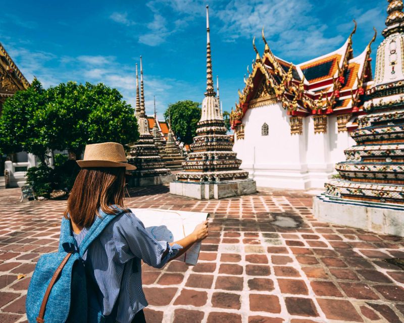 Bangkok: Instagram Spots & Half-Day Temples Tour - Wat Pho: Reclining Buddha Power, Plus Mosaic Details