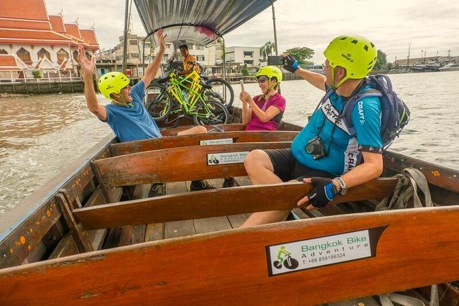 Bangkok Jungle Bike Tour - Hotel-pickup & Lunch - Wat Khlong Toei Nok: a peaceful temple start to get your bearings