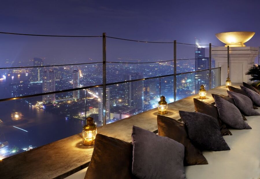 Bangkok: Lebua Rooftop Bar Reservation & Round-Trip Transfer - Alfresco 64 Whiskey Bar: Yacht-Style Design and Chivas Partner Blend