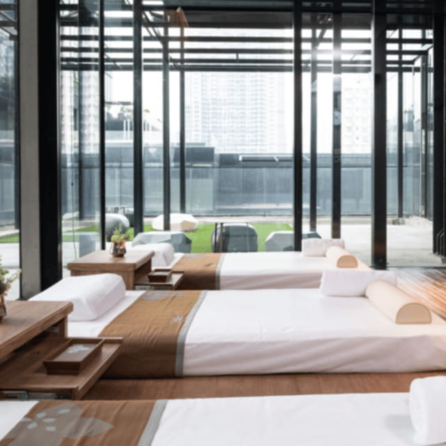Bangkok: Let's Relax Mahanakhon CUBE E-Voucher - What to expect when you arrive: check-in, lounge time, and the view factor